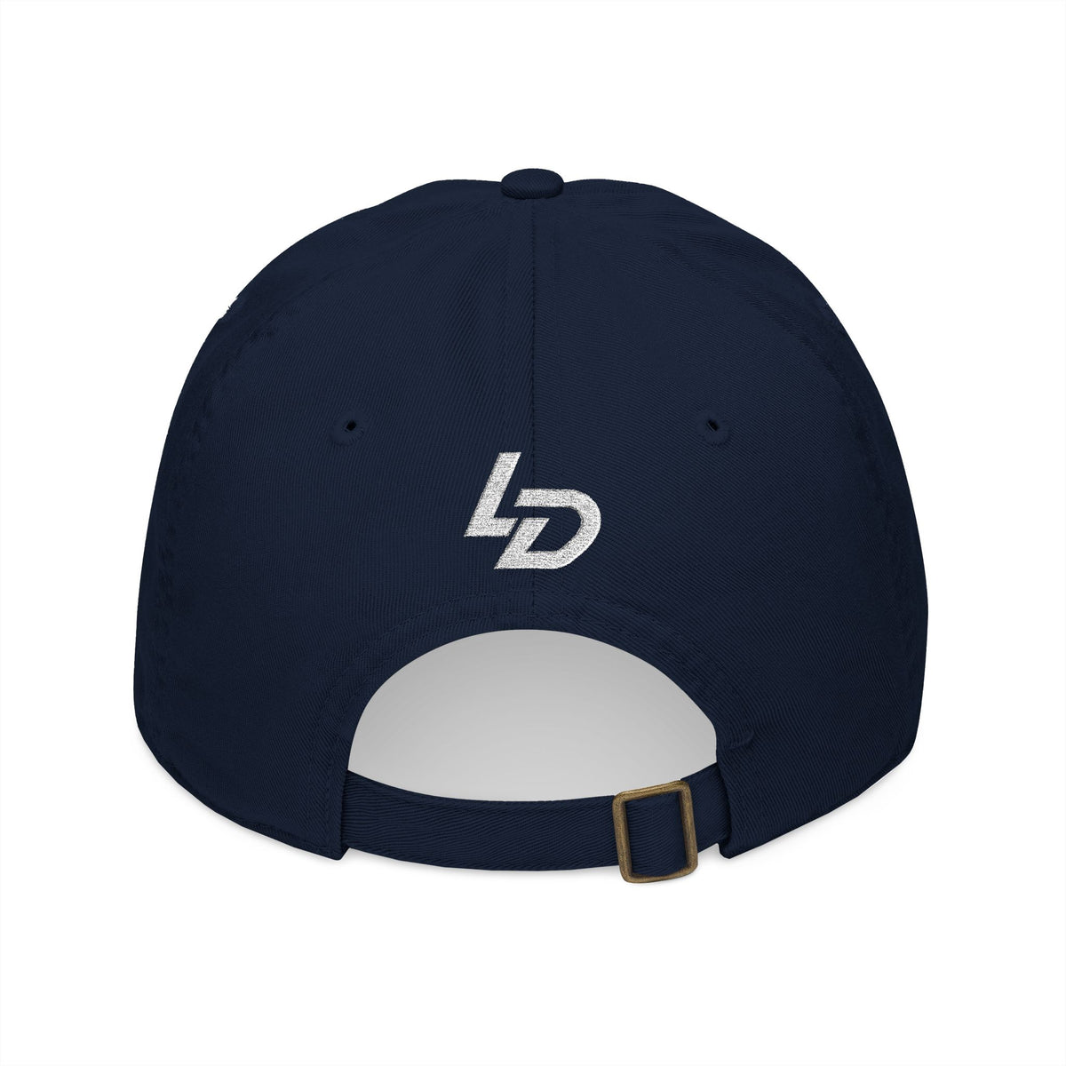 LA Dreamer Embroidered Baseball Cap – Organic Cotton, Minimal Logo Printify