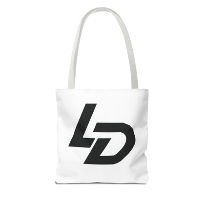 La Discipline Logo Tote Bag – Minimalist Gym &amp; Everyday Carry Printify