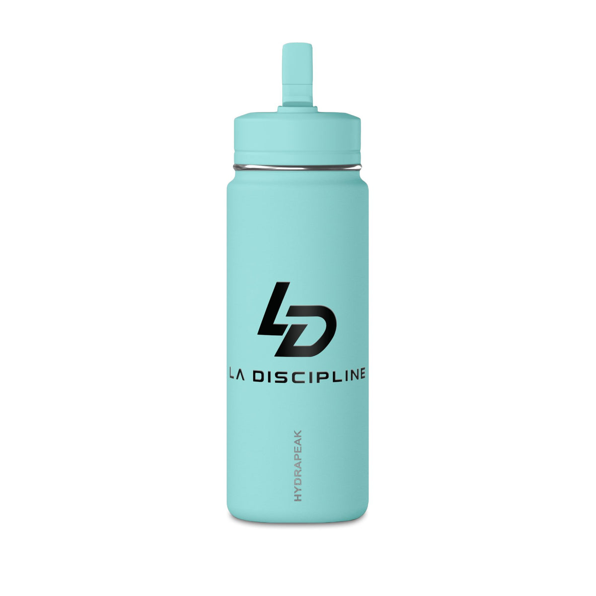 LA Discipline 20oz Mini Water Bottle – Sport Straw Insulated Hydration Bottle Printify