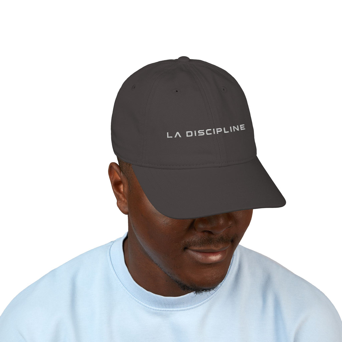 LA Dreamer Embroidered Baseball Cap – Organic Cotton, Minimal Logo Printify