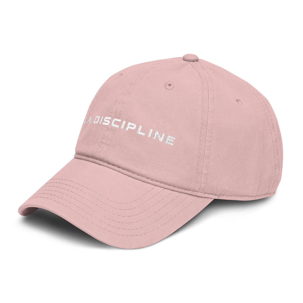 La Discipline Embroidered Baseball Cap — Washed Cotton Dad Hat Printify