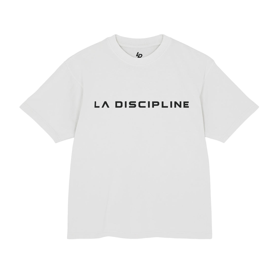 La Discipline T-Shirt — Minimal Logo Tee with &