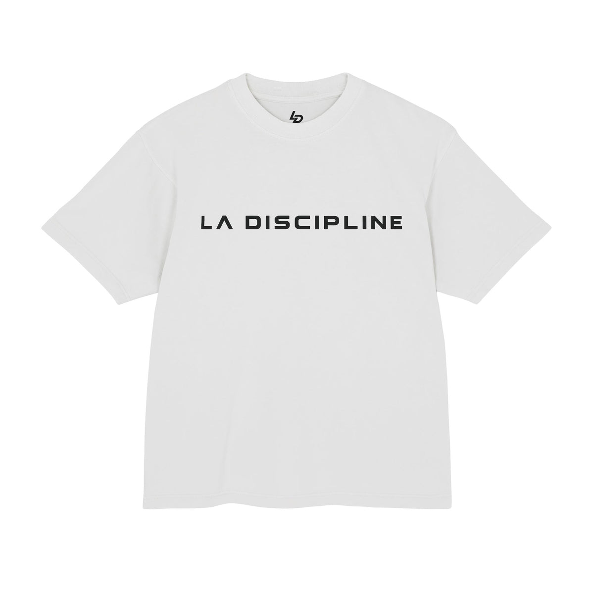 La Discipline T-Shirt — Minimal Logo Tee with &