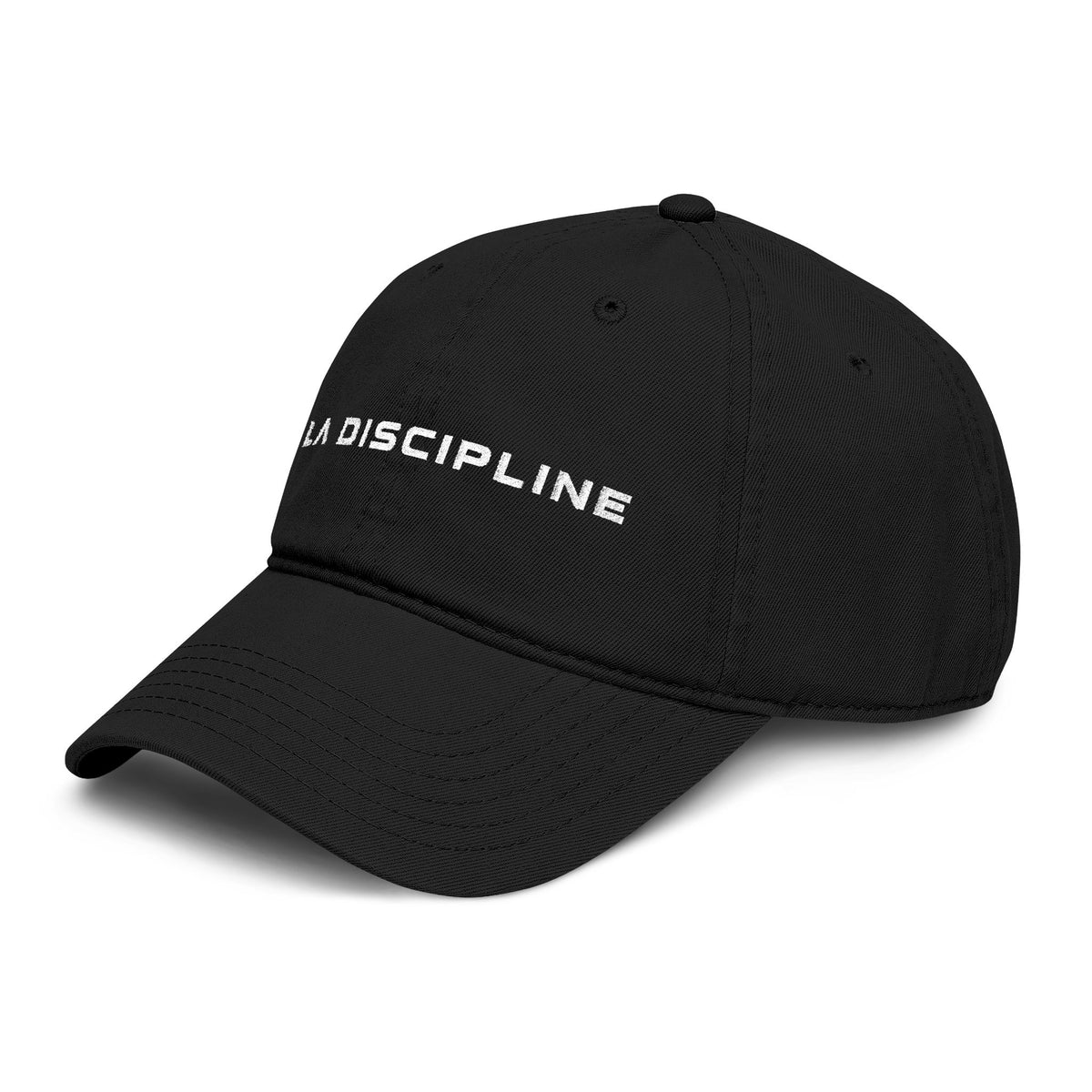 La Discipline Embroidered Baseball Cap — Washed Cotton Dad Hat Printify