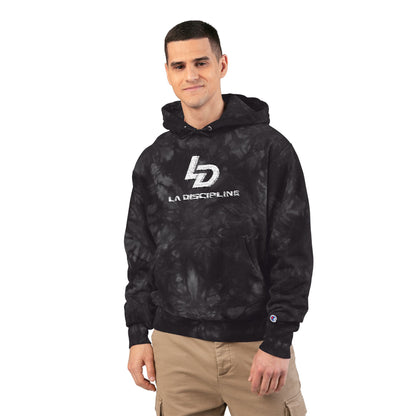 Unisex Champion Tie-Dye Hoodie (Embroidery) Printify