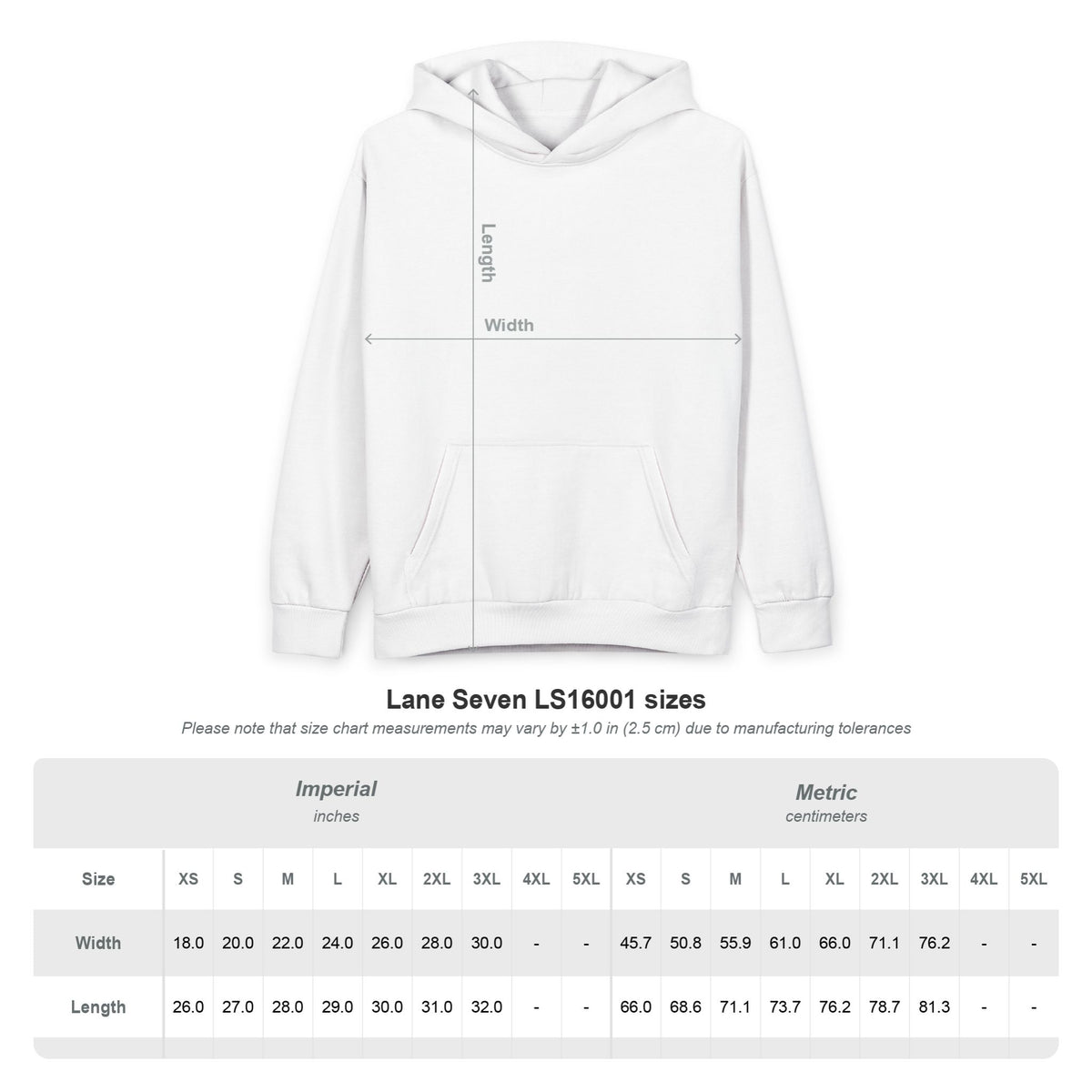 LA Discipline Logo Hoodie — Minimalist Athletic Pullover Printify
