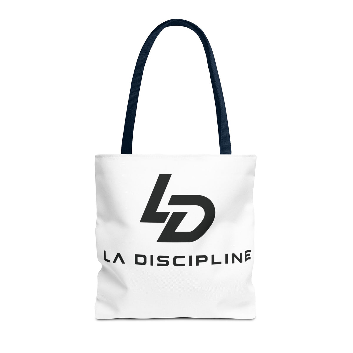 La Discipline Logo Tote Bag – Minimalist Gym &amp; Everyday Carry Printify