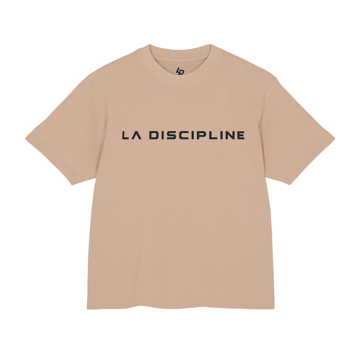 La Discipline T-Shirt — Minimal Logo Tee with &