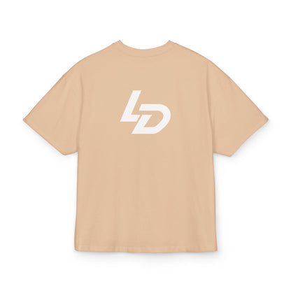 La Discipline Box Tee — Minimalist LD Logo Graphic T-Shirt Printify