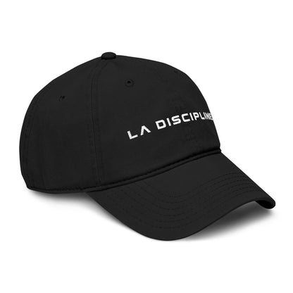 La Discipline Embroidered Baseball Cap — Washed Cotton Dad Hat Printify