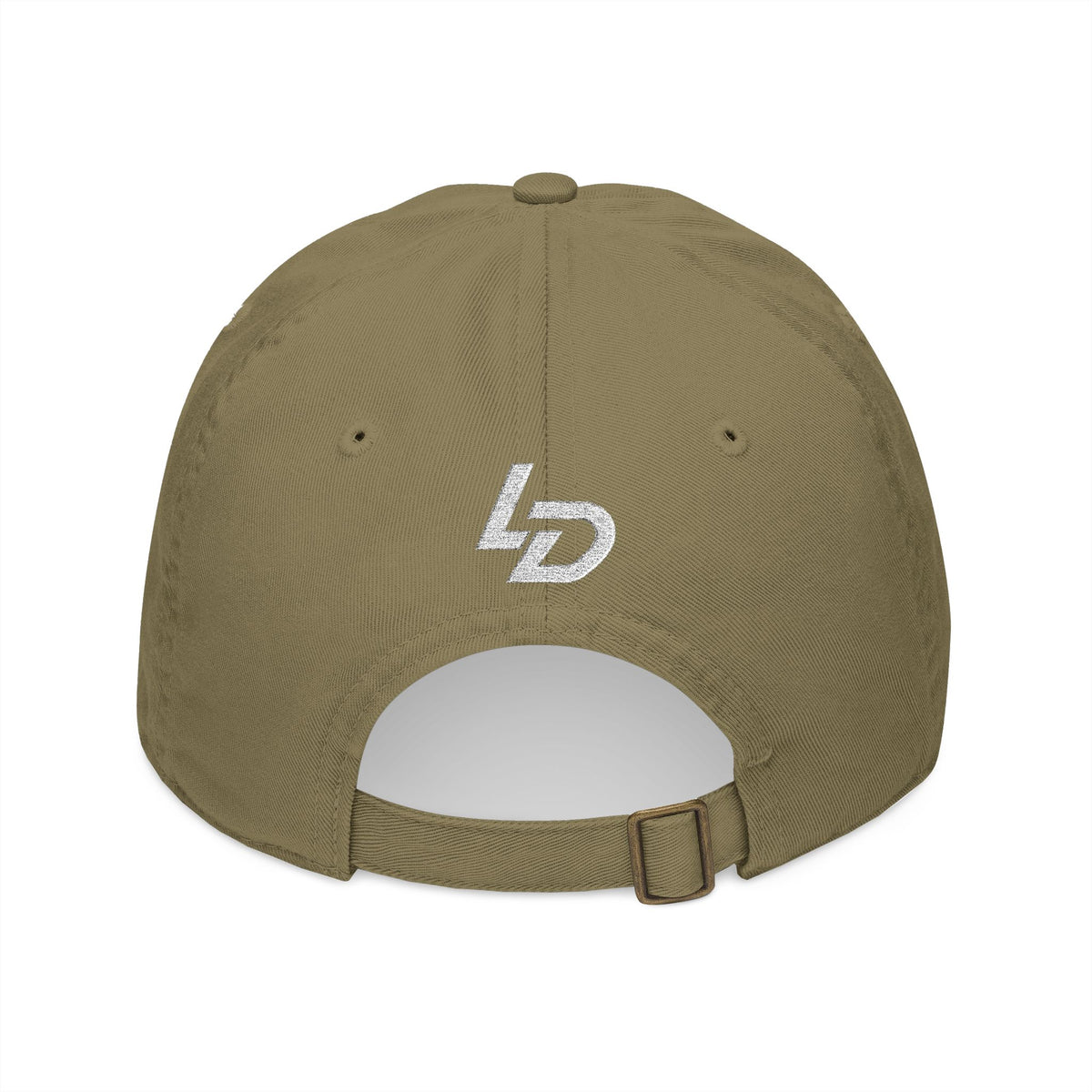 LA Dreamer Embroidered Baseball Cap – Organic Cotton, Minimal Logo Printify