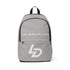 La Discipline Grey Backpack — LD Logo Everyday Backpack Printify
