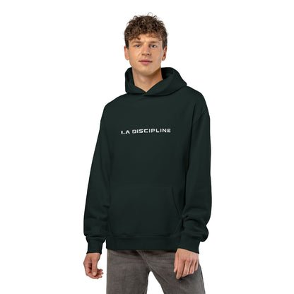 La Discipline Hoodie — Minimal Black Relaxed Streetwear Hoodie Printify