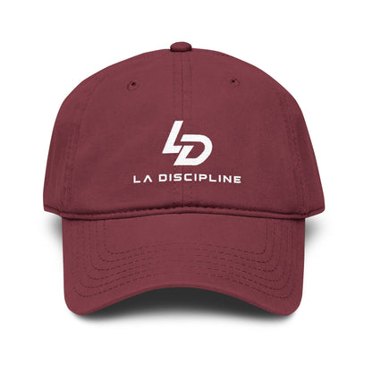 LA Discipline Embroidered Baseball Cap — Washed Cotton Dad Hat Printify