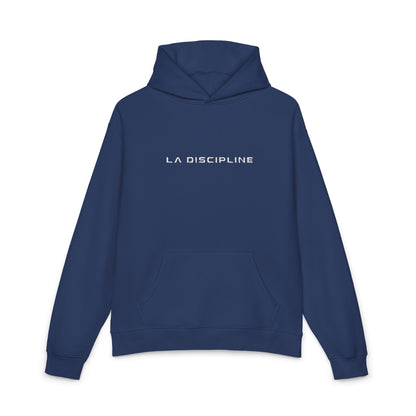 La Discipline Hoodie — Minimal Black Relaxed Streetwear Hoodie Printify
