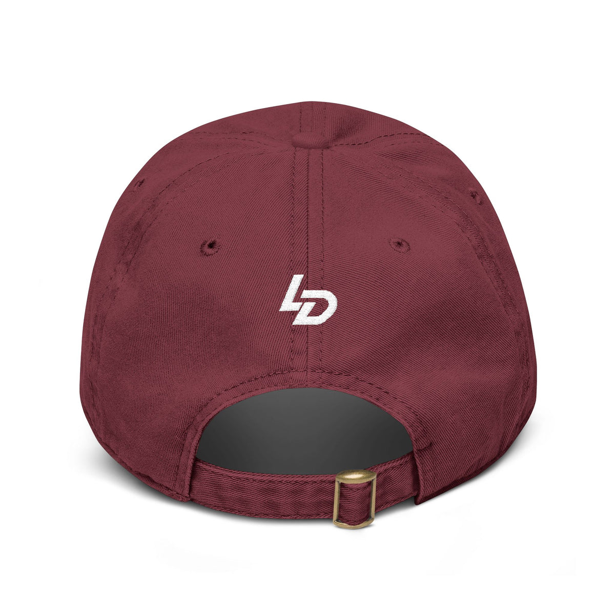 La Discipline Embroidered Baseball Cap — Washed Cotton Dad Hat Printify