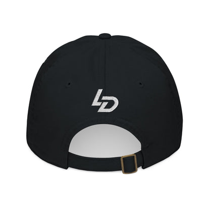 LA Dreamer Embroidered Baseball Cap – Organic Cotton, Minimal Logo Printify