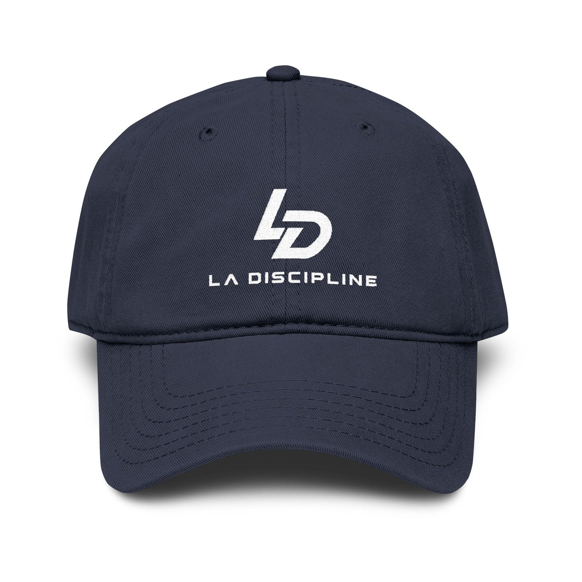 LA Discipline Embroidered Baseball Cap — Washed Cotton Dad Hat Printify