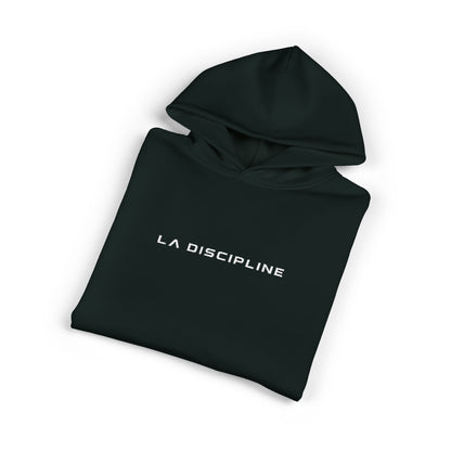 La Discipline Hoodie — Minimal Black Relaxed Streetwear Hoodie Printify