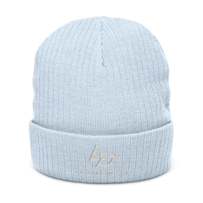 Ribbed Knit Beanie (Embroidery) Printify