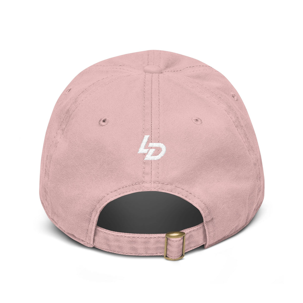 La Discipline Embroidered Baseball Cap — Washed Cotton Dad Hat Printify