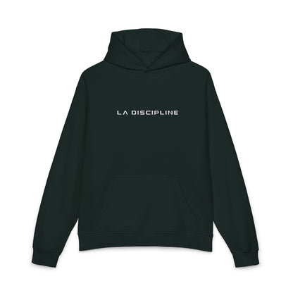 La Discipline Hoodie — Minimal Black Relaxed Streetwear Hoodie Printify