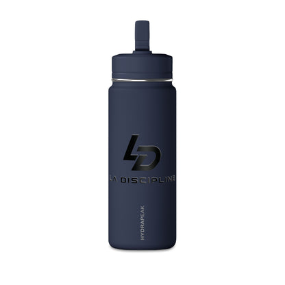 LA Discipline 20oz Mini Water Bottle – Sport Straw Insulated Hydration Bottle Printify