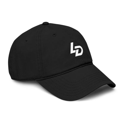 La Discipline Washed Baseball Cap – Minimal LD Logo Embroidered Hat Printify
