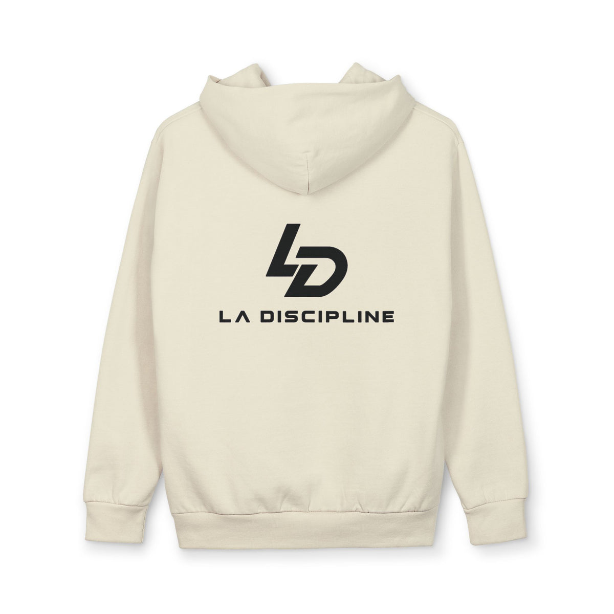 LA Discipline Logo Hoodie — Minimalist Athletic Pullover Printify