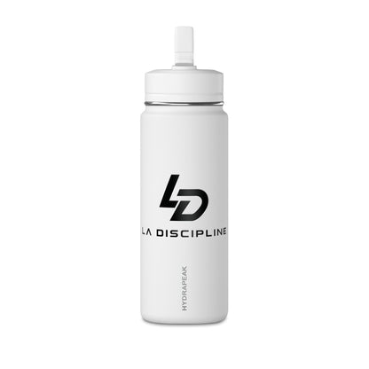 LA Discipline 20oz Mini Water Bottle – Sport Straw Insulated Hydration Bottle Printify