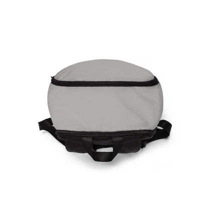 La Discipline Grey Backpack — LD Logo Everyday Backpack Printify