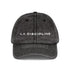 La Discipline Vintage Embroidered Cap — Washed Red Baseball Hat Printify