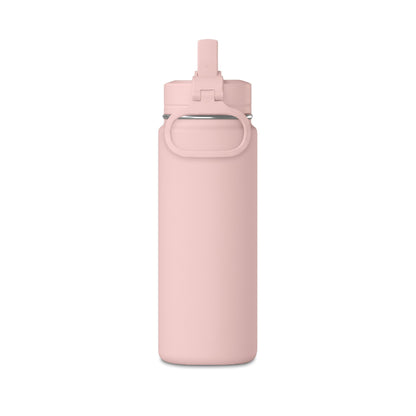 LA Discipline 20oz Mini Water Bottle – Sport Straw Insulated Hydration Bottle Printify