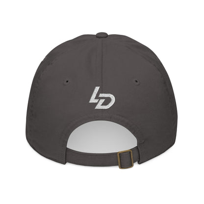 LA Dreamer Embroidered Baseball Cap – Organic Cotton, Minimal Logo Printify