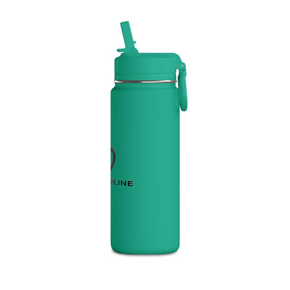 LA Discipline 20oz Mini Water Bottle – Sport Straw Insulated Hydration Bottle Printify