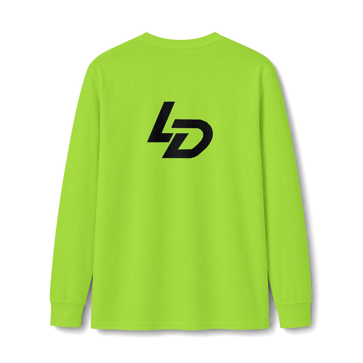 La Discipline Long Sleeve Tee — Minimal Logo Athletic Shirt Printify
