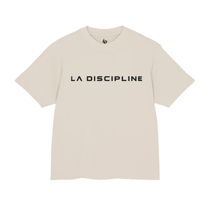 La Discipline T-Shirt — Minimal Logo Tee with &