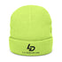 Embroidered Ribbed Beanie – La Discipline Logo Knit Cap Printify