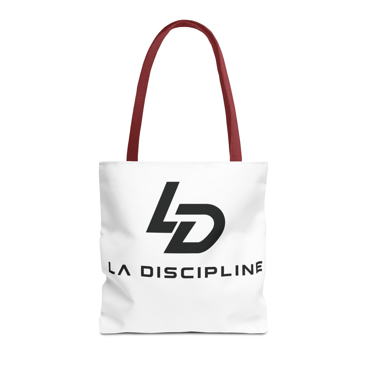 La Discipline Logo Tote Bag – Minimalist Gym &amp; Everyday Carry Printify