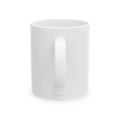 Discipline Ceramic Mug — Minimalist LA DISCIPLINE Coffee Cup (11oz, 15oz) Printify