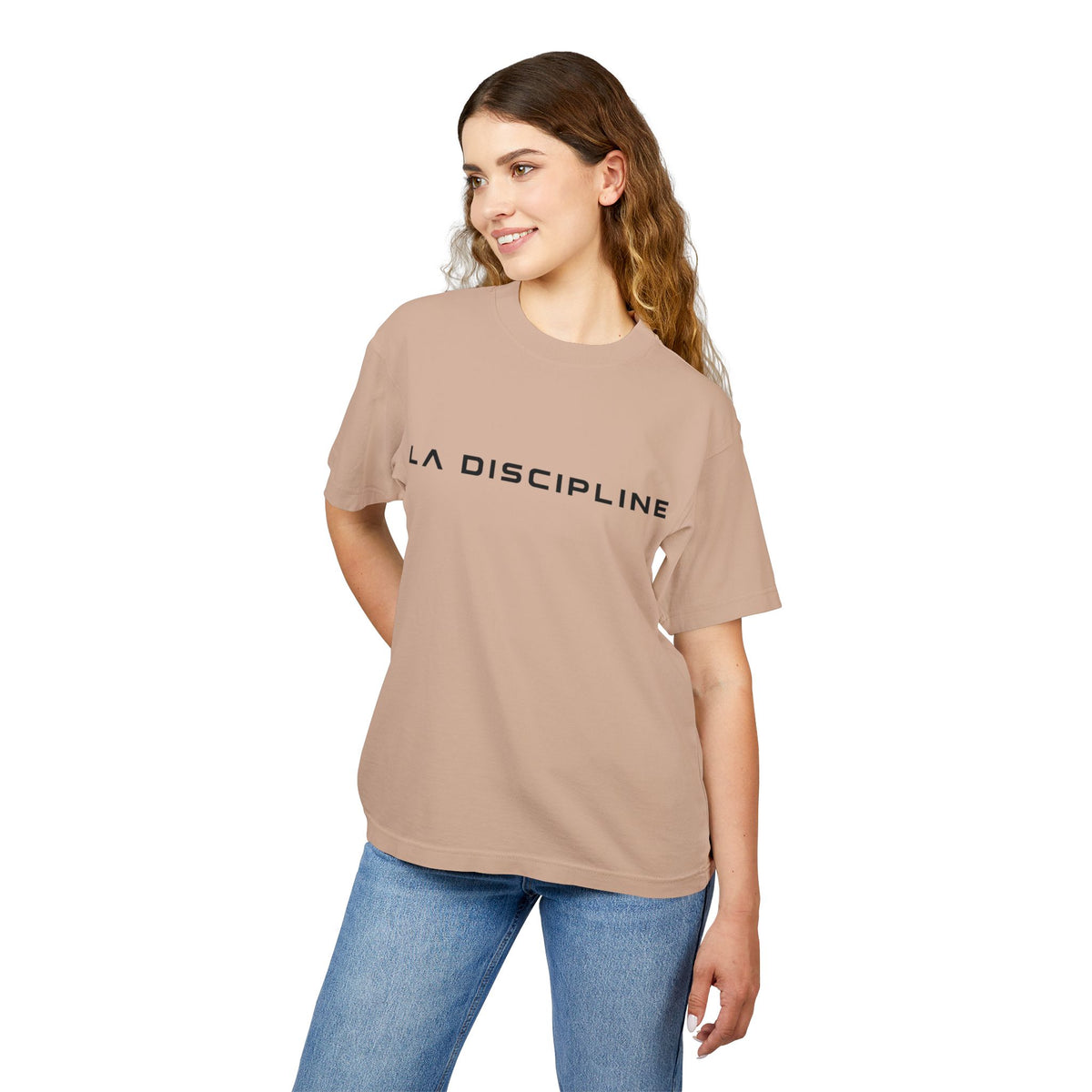 La Discipline T-Shirt — Minimal Logo Tee with &