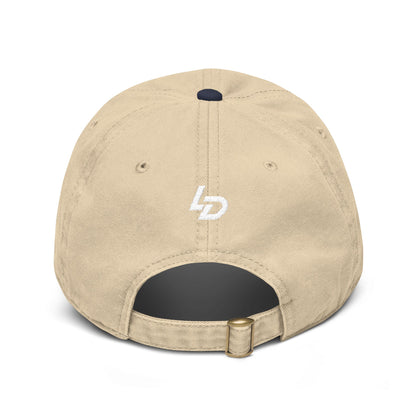 La Discipline Embroidered Baseball Cap — Washed Cotton Dad Hat Printify