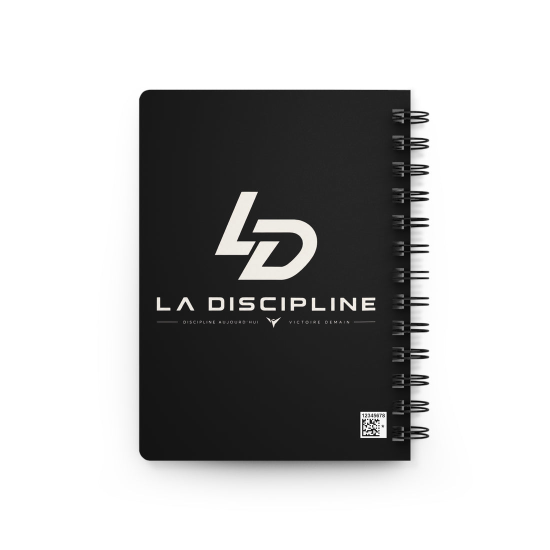 Discipline Spiral Notebook — LA Discipline Logo Journal Printify