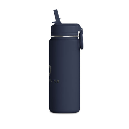 LA Discipline 20oz Mini Water Bottle – Sport Straw Insulated Hydration Bottle Printify