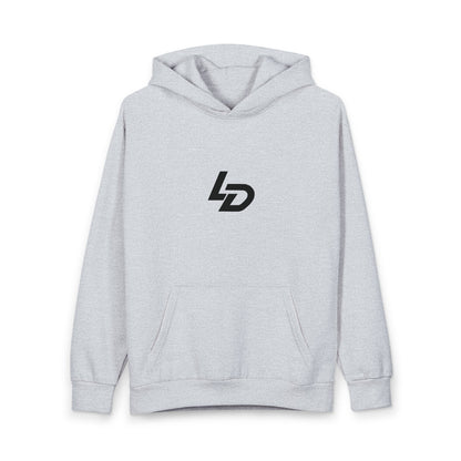 LA Discipline Logo Hoodie — Minimalist Athletic Pullover Printify