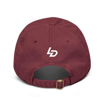 LA Discipline Embroidered Baseball Cap — Washed Cotton Dad Hat Printify