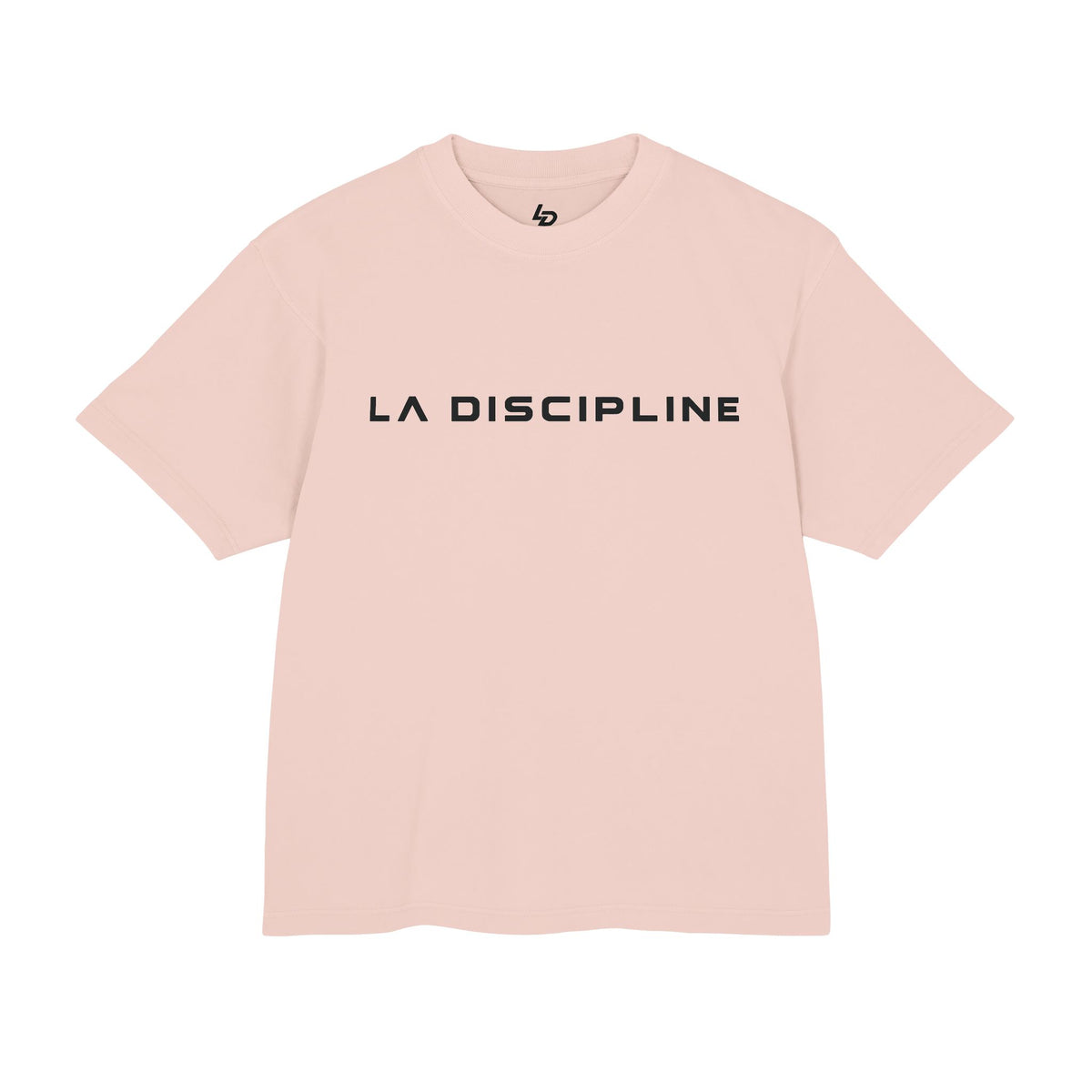 La Discipline T-Shirt — Minimal Logo Tee with &