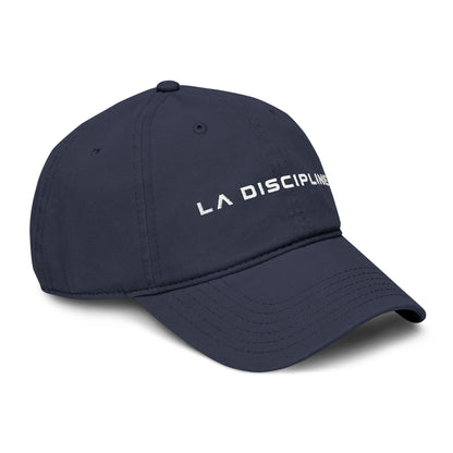 La Discipline Embroidered Baseball Cap — Washed Cotton Dad Hat Printify