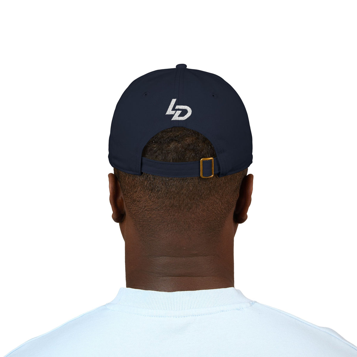 LA Dreamer Embroidered Baseball Cap – Organic Cotton, Minimal Logo Printify
