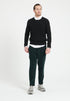 Pull col rond homme en cachemire noir - LUKE 2 Studio Cashmere8